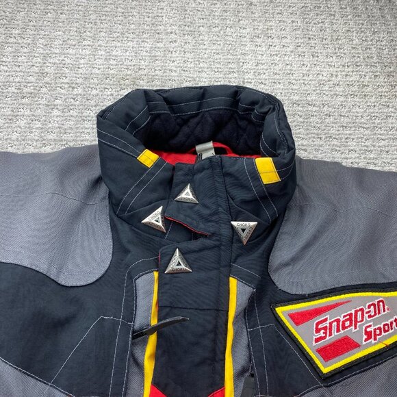 Snap-On Sport Winter Jacket Insulated Coat Men Large L Red CHOKO Racing Parka - Picture 4 of 16
